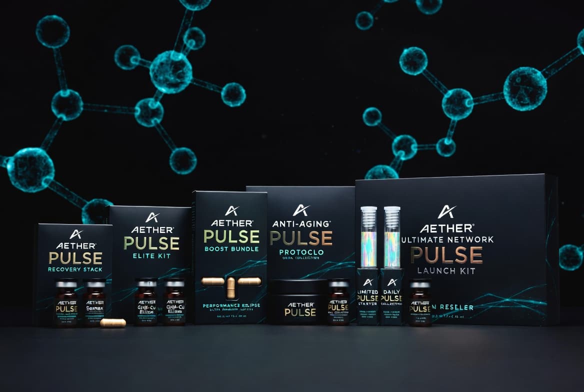 Aether Pulse — complete PULSE peptide research stack